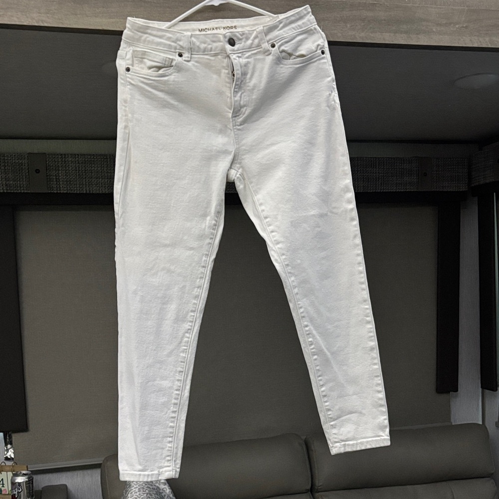Michael Kors White Women Jeans